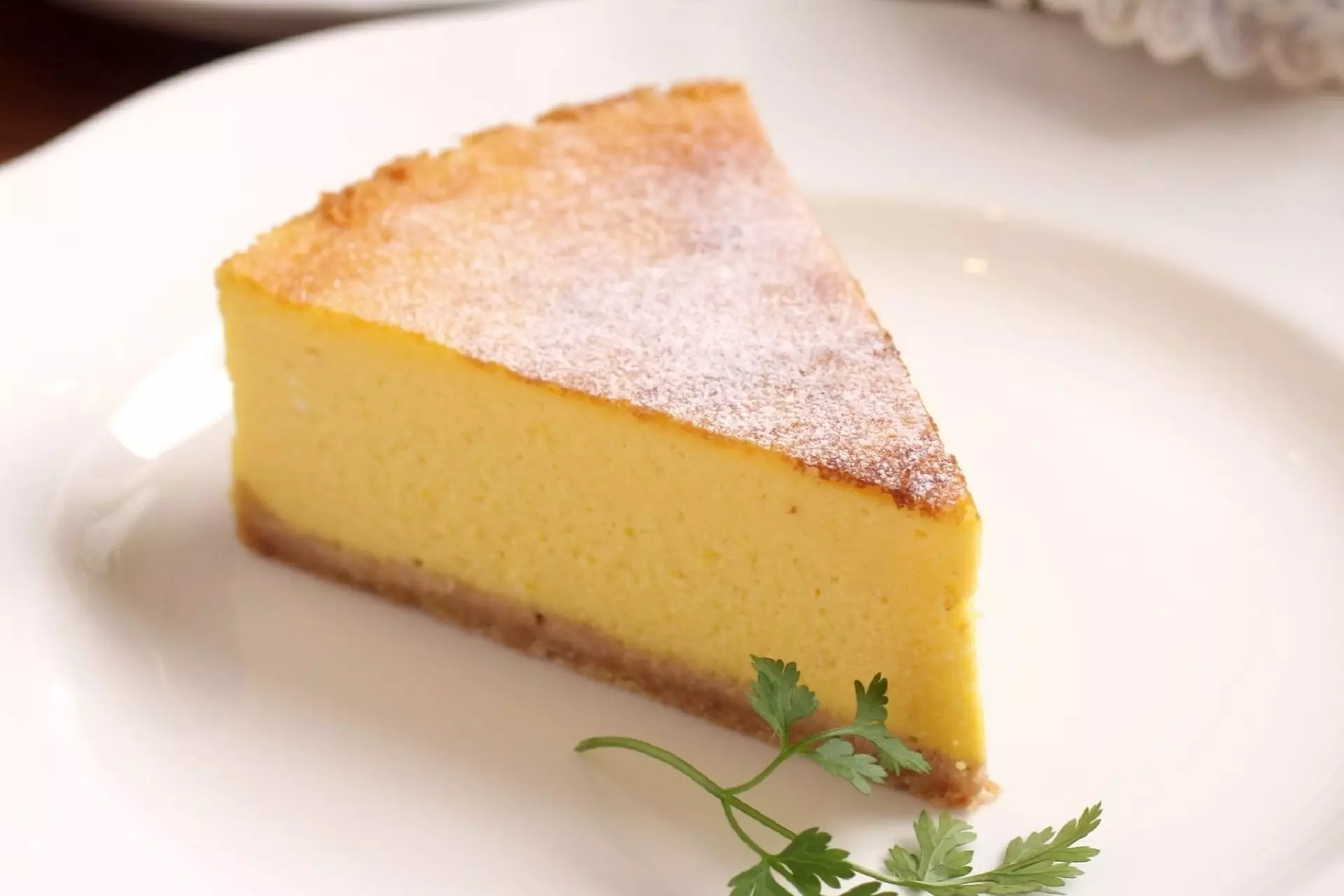 fetta di torta sabbiosa