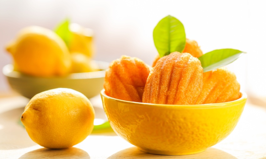 madeleine al limone
