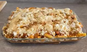 ultima spolverata di caciocavallo grattugiato e pangrattato