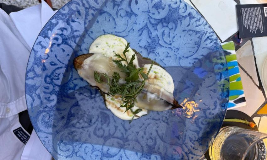 portata del ristorante Serrasole