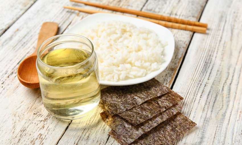 aceto di riso per sushi