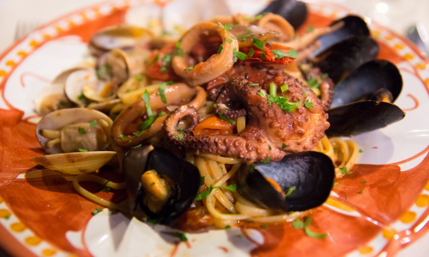 pasta con pesce