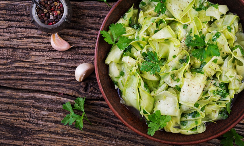 zucchine marinate crude