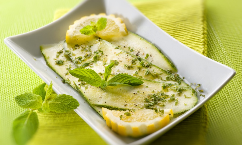 zucchine marinatura
