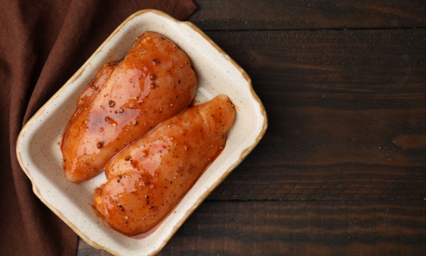 petto di pollo marinato