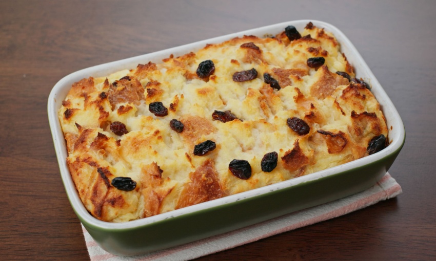 Bread and butter pudding