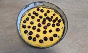 secondo strato di uva fragola