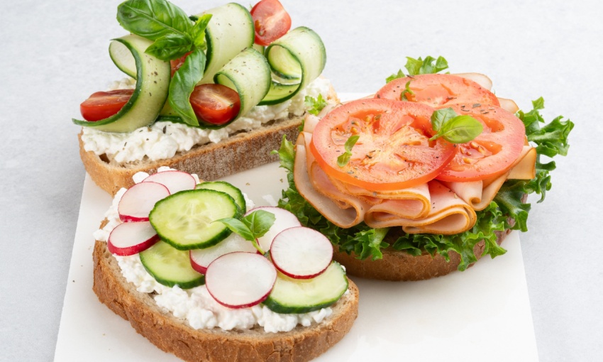 bruschette con la ricotta