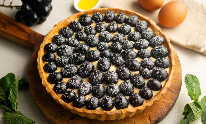 crostata uva
