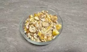 castagne sbriciolate grossolanamente