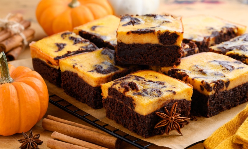 dolce alla zucca e cacao