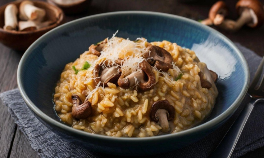 risotto ai funghi