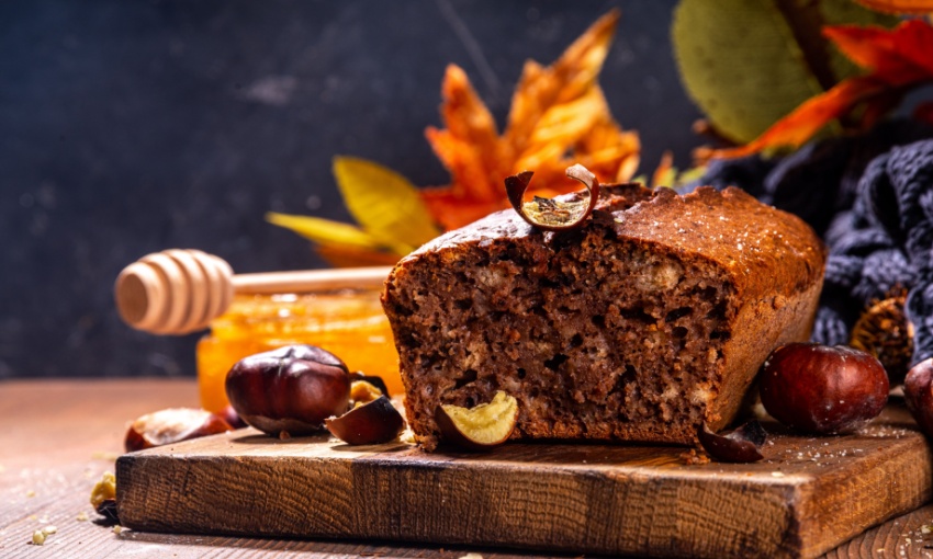 plumcake farina di castagne