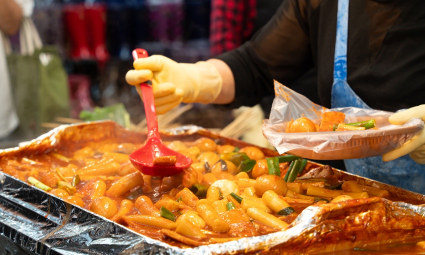 tteokbokki, street food a seoul