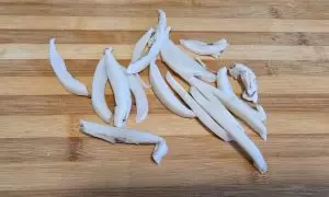 seppia bollita a listarelle