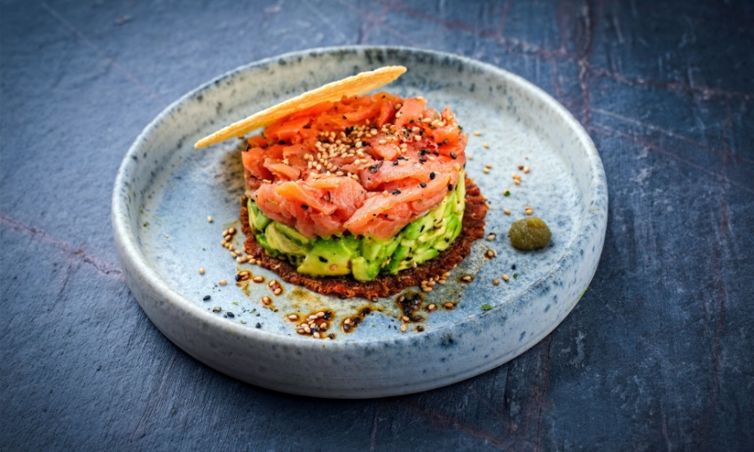 tartare di salmone
