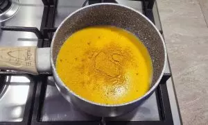latte di cocco e curry