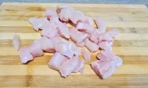 petto di pollo a tocchetti