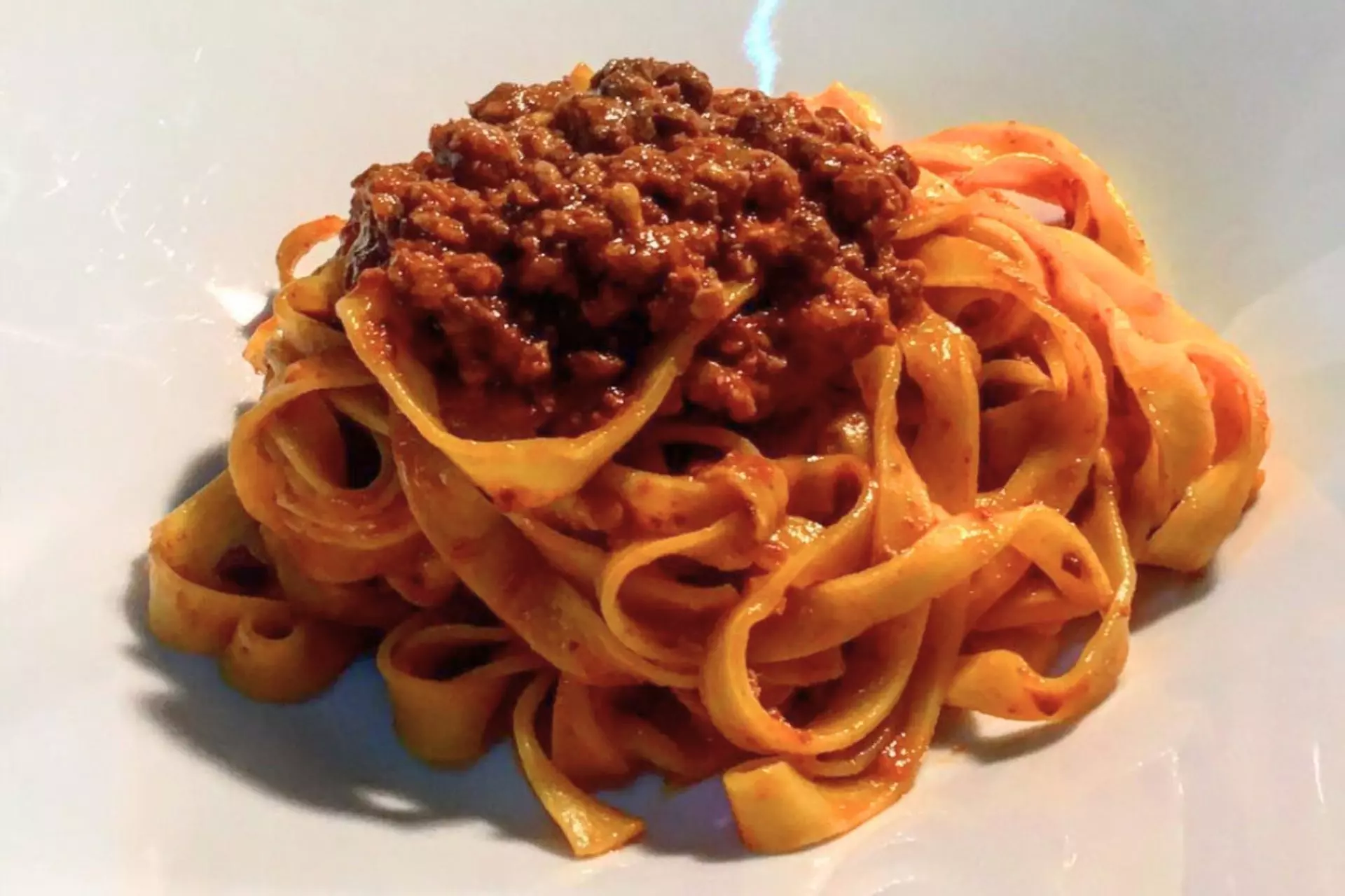tagliatelle al ragù bolognese