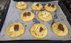 biscotti dopo la cottura