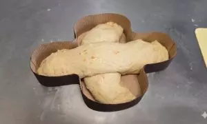 impasto nella stampo