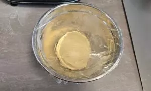 impasto coperto da pellicola