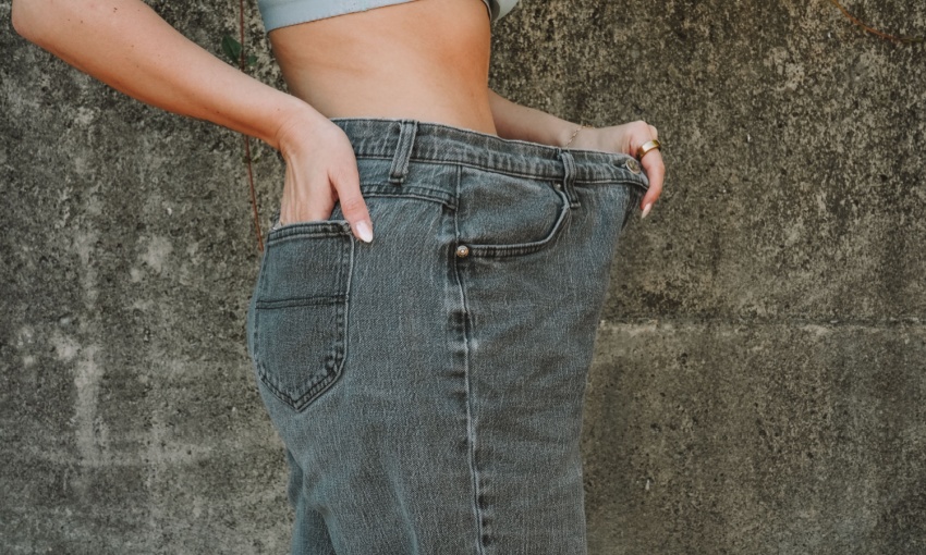 donna molto magra