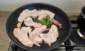 costolette in padella