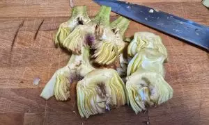 carciofi a fette