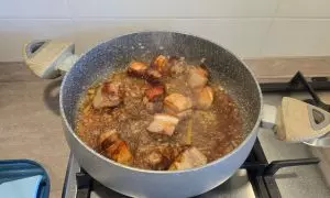 vino rosso per sfumare