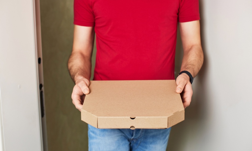 cartone della pizza 