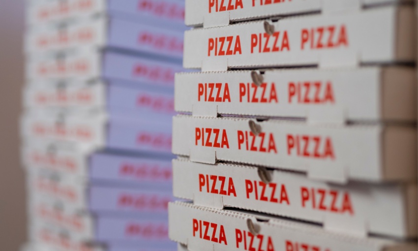 cartoni della pizza