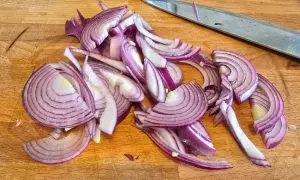 cipolle affettate