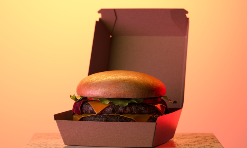 hamburger packaging