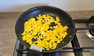uovo cotto in padella