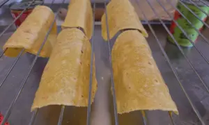 tortilla a prendere forma
