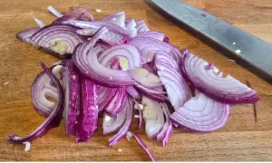 cipolle affettate