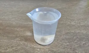 lievito sciolto in acqua