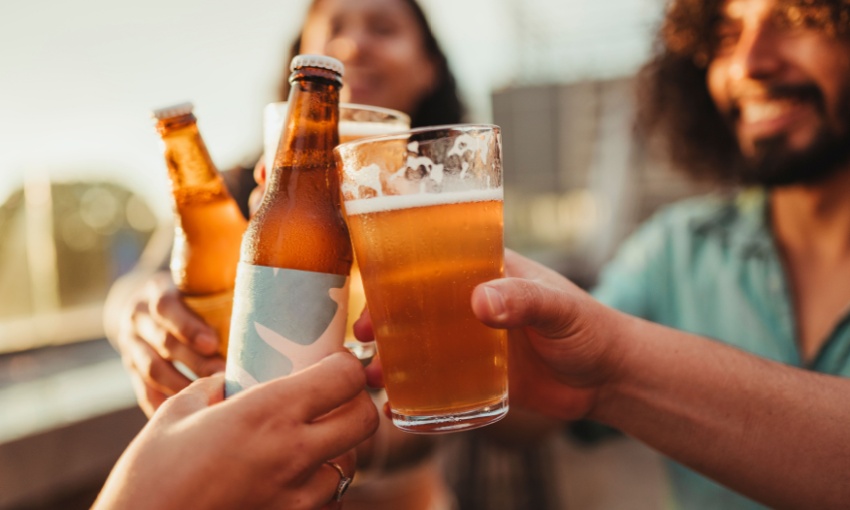 brindisi con birra