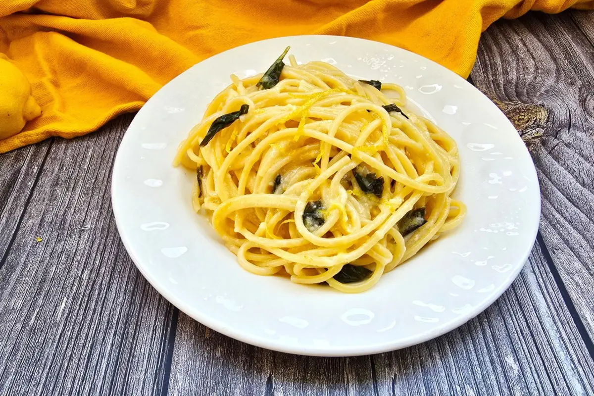 spaghetti al limone