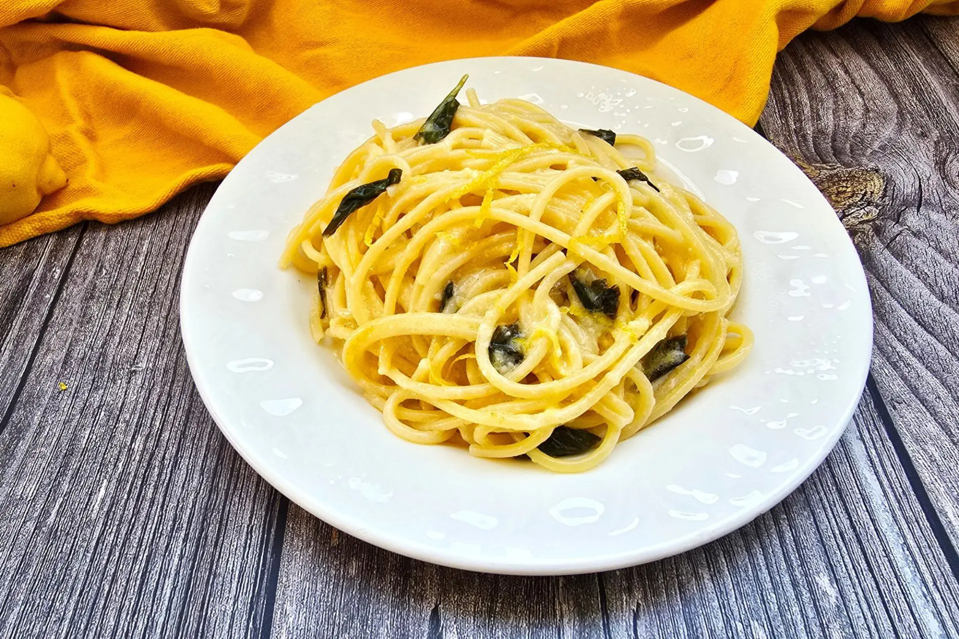 spaghetti al limone