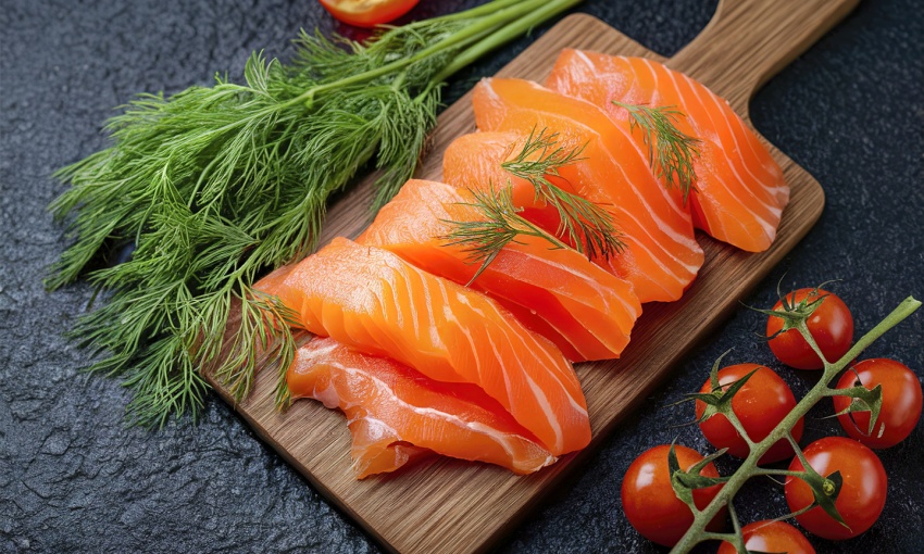 sashimi di salmone
