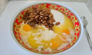 ingredienti nella ciotola