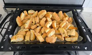 seconda cottura dei cantucci
