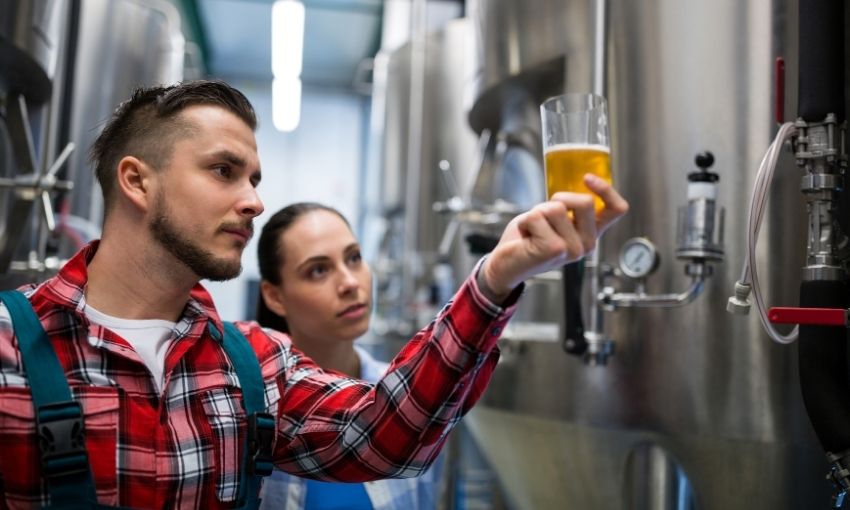 produzione di birra