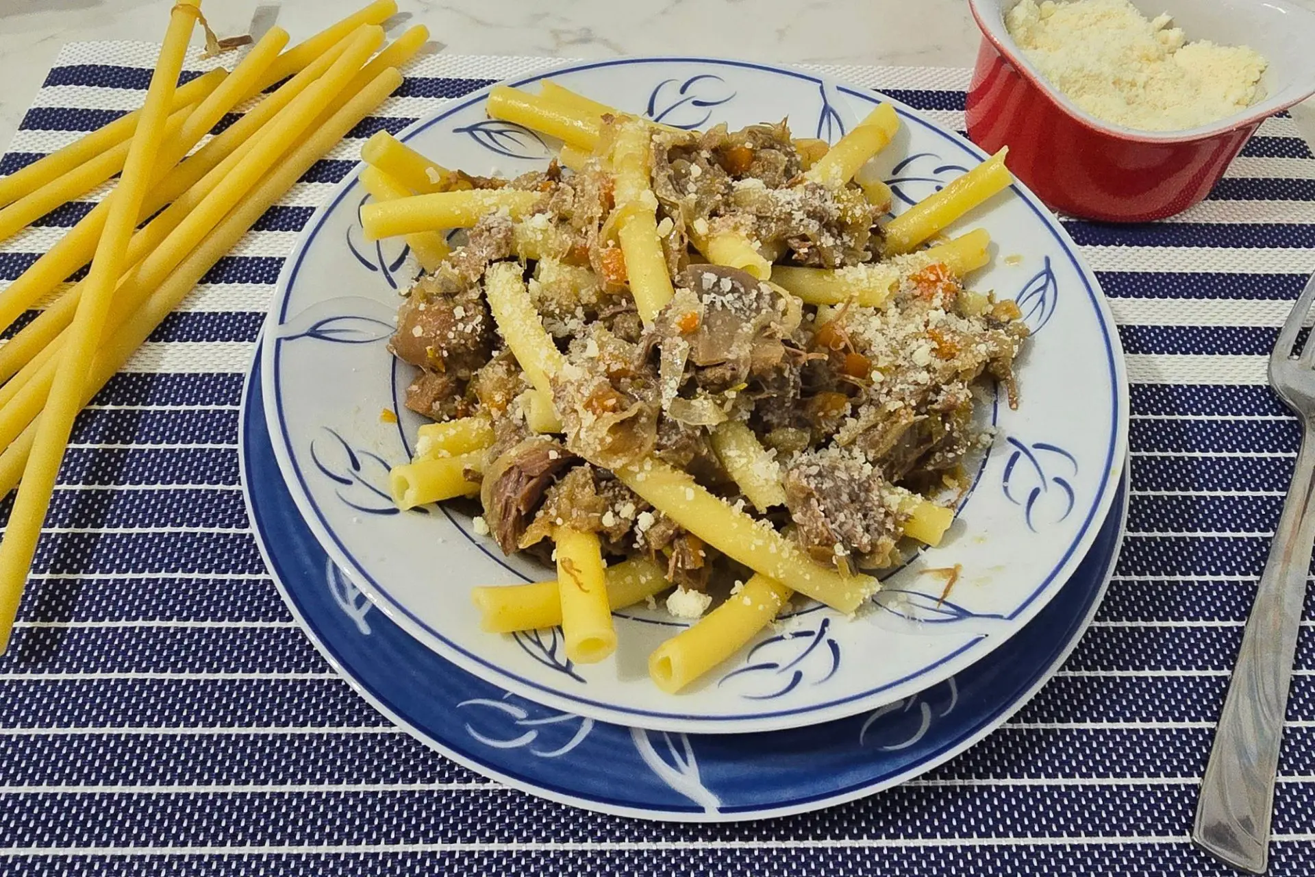ziti alla genovese