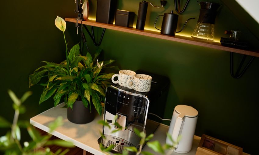 coffee station