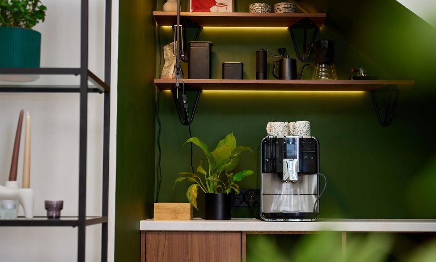 coffee station