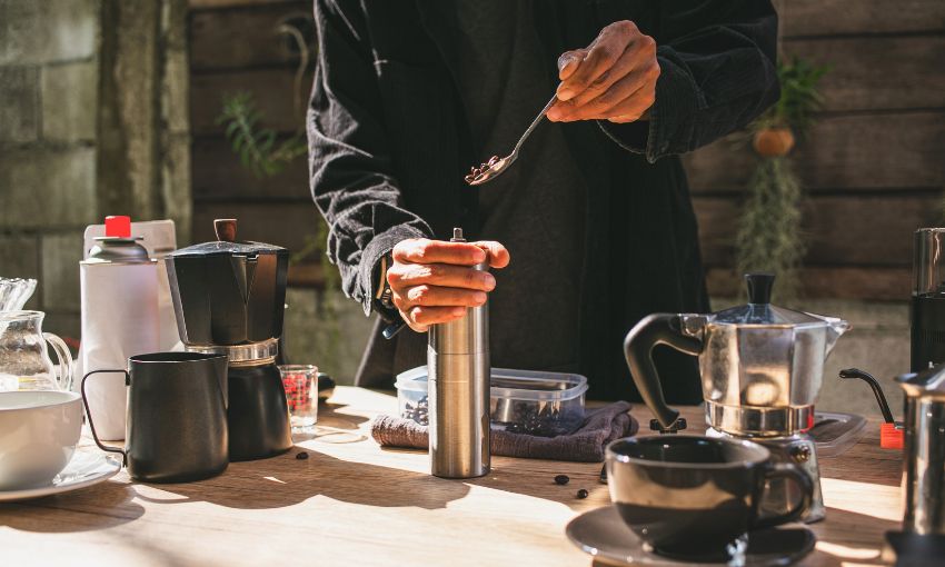 coffee station