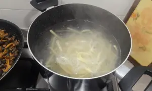pasta in cottura